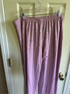 Juicy Couture Lavender Elastic Waist Lounge Pants